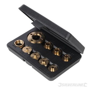 10pce Guide Bush Set Use with routers Routing Woodworking ...