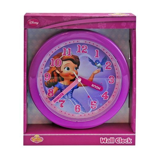 Disney-Sofia-The-Princess-WALL-Clock-Brand-new-factory-boxed
