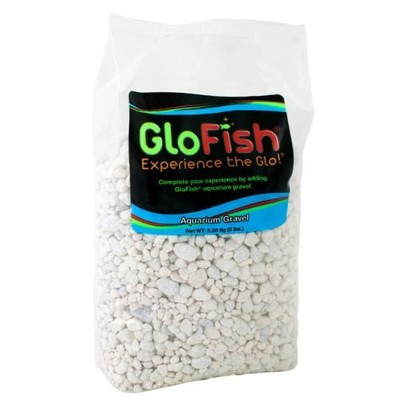 GloFish Aquarium Gravel, White Frost, 5-Pound Bag ...