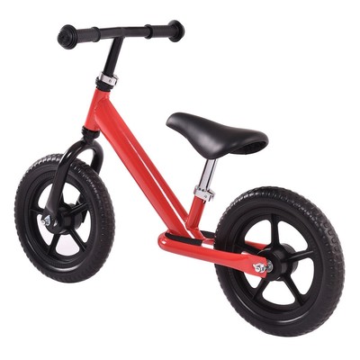 Kids 12" No-Pedal Balance Bike Learn To Ride Pre Bicycle with Adjustable Seat US