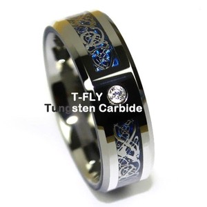 ... -Celtic-Dragon-Tungsten-Carbide-Ring-Men-Jewelry-Wedding-Band-USA