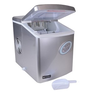 Emerson-Portable-26-lbs-Ice-Maker-Refrigerator-w-Ice-Scoop-Electronic ...
