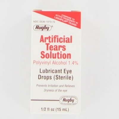 Artificial Tears by Rugby Lubricant Eye Drops ...