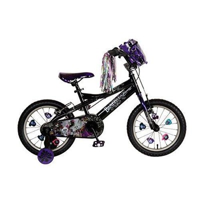 Bratz Kid's Bike 16 inch Wheels 11 inch Frame Girl's Bike Black/Purple