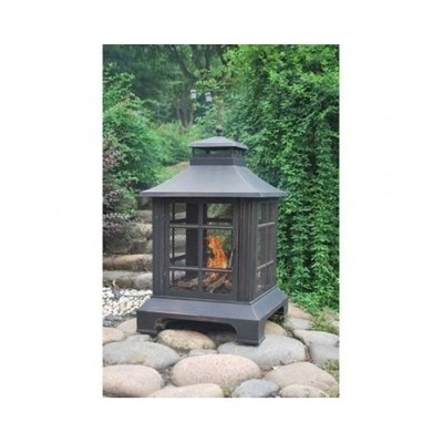 Outdoor Fireplace Backyard Fire Pit Patio Deck ...