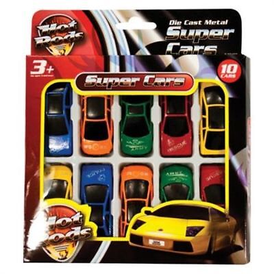 New 10 Pcs Die Cast Car Vehicle Children Gift Ideal Play Set Cars Kids Boys Toy