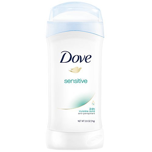 Dove Antiperspirant Deodorant, Sensitive Skin 2.6 Ounce, New