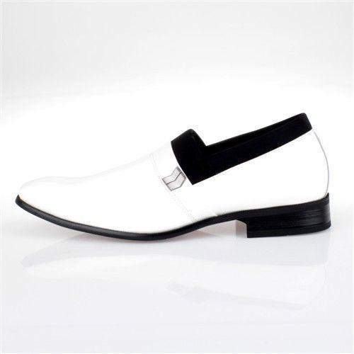 Mens White Tuxedo Shoes | eBay
