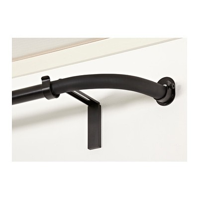 Curtain Rods corner connector for curtain rods : IKEA HUGAD WALL FITTING- CURTAIN ROD CORNER CONNECTOR - BUY MORE ...