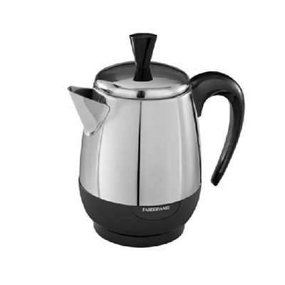 Farberware FCP240 2-4-Cup Percolator, Stainless Steel, New, ...