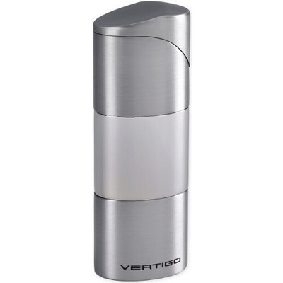 UPC 894236007854 product image for Vertigo By Lotus - Meteorite Cigar Lighter - Polished Chrome & Light Gunmetal | upcitemdb.com