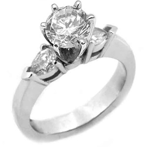 CARAT-WOMENS-DIAMOND-ENGAGEMENT-WEDDING-RING-ROUND-CUT-PEAR-SHAPE ...