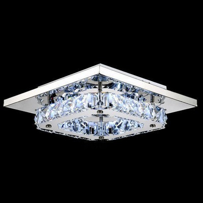 Modern Contemporary Crystal Pendant  Light LED ...