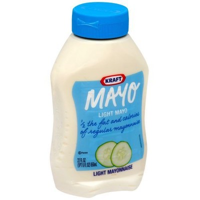 UPC 021000044955 product image for Kraft Light Mayonnaise Dressing, 22 Fluid Ounce -- 8 Per Case. | upcitemdb.com