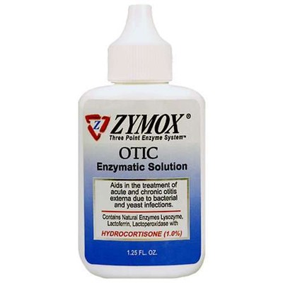 ZYMOX OTIC 1.25 fl. oz with Hydrocortisone ...