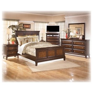 ... New Ashley Furniture Dawson Group 6 Piece Queen Bedroom Set | eBay