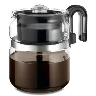 Medelco Glass Stovetop Coffee Maker Percolator (8 ...