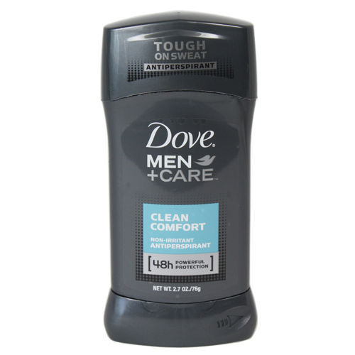 Dove Men+Care Clean Comfort Antiperspirant Deodorant 2.7oz 4 pack BRAND