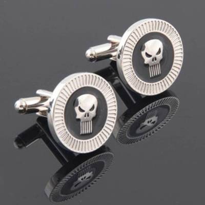 Punisher Novelty Cufflinks Gift Best Man