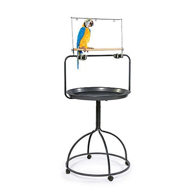 Prevue Round Parrot Playstand 3183 Black