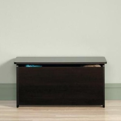 Toy Chest Bench Dark Brown Kids Storage ...