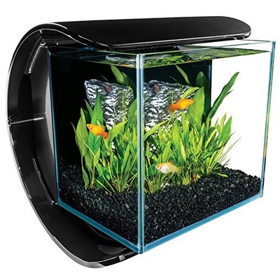 Marineland Silhouette Square Glass Aquarium Kit,  ...