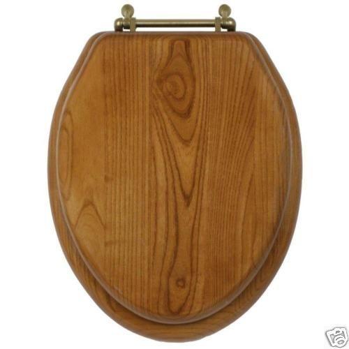 Elongated Oak Toilet Seat | eBay