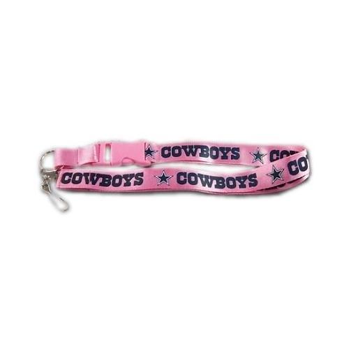 Cowboys-Blue-Licensed-NFL-Keychain-ID-Holder-Detachable-Lanyard-Brand-New