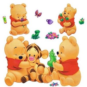 Winnie The Pooh Wall Baby Stickers