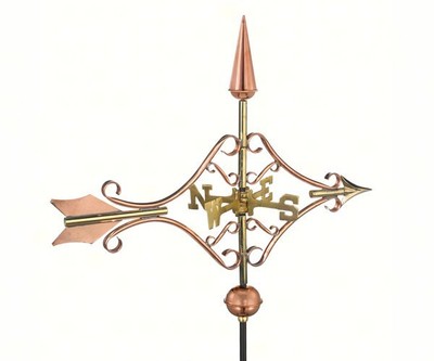 Good Directions Victorian Arrow Polished Copper Garden ...