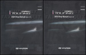 2009 Hyundai Elantra Touring Wagon Shop Manual Set OEM Original ...