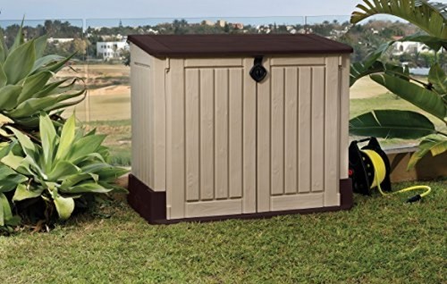 UPC 731161032615 product image for Keter Store-it-out Midi Resin Outdoor Garden Storage Shed - Beige/brown | upcitemdb.com