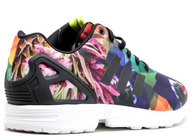 adidas zx flux black white barcelona multicolor prism floral adidas zx flux black white barcelona multicolor prism floral