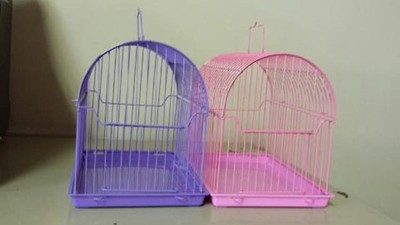2 CARRIERS FOR SMALL BIRDS OR HAMSTERS. ...