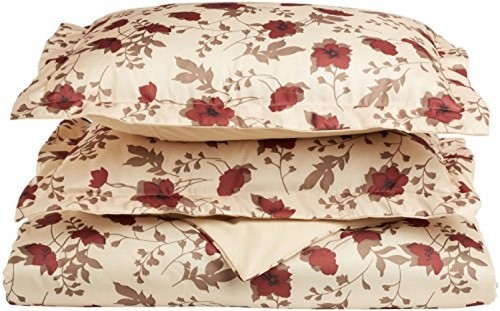 UPC 855031088004 product image for Impressions Elm Leaves Duvet Cover Set, Microfiber, White, Twin Size | upcitemdb.com
