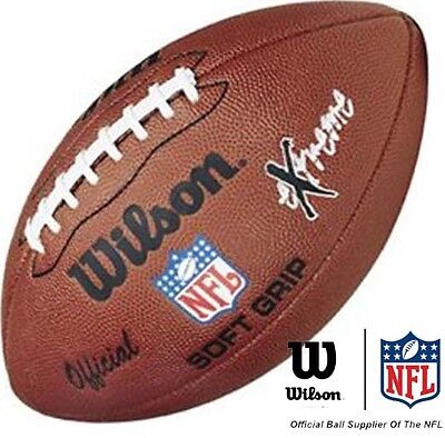 WILSON NFL EXTREME Official American Football Ball Soft Grip NEW