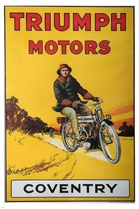 Motorcycle Dealers In Ma >> Triumph Motorcycle Poster | eBay Motorcycle Dealers In Ma >> Triumph Motorcycle Poster | eBay