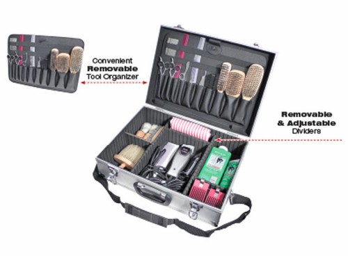 City-Lights-ATC301-Aluminum-Barber-Stylist-tool-case-Lockable-w-strap
