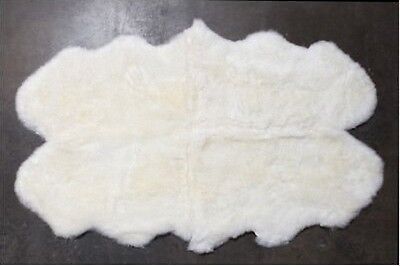 Premium Authentic Australian Sheepskin Rug 4x6 Quarto ...