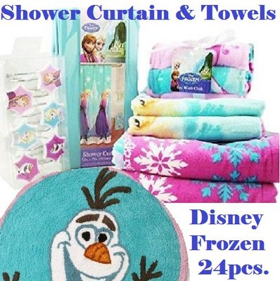 Disney Frozen 24 Piece Bathroom Set: Bath ...