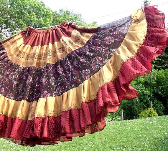 How To Make A Gypsy Skirt eBay