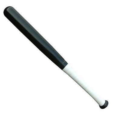  Baseball Black Wooden Baseball Bat/Rounders Bat With Rubber Grip Multiple Size