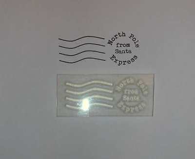 Christmas Postmark Clear Stamp, North Pole Express from Santa Craft / Cardmaking