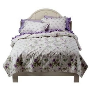 Shabby Chic King Queen Full Twin Lavender Purple Bed Quilt