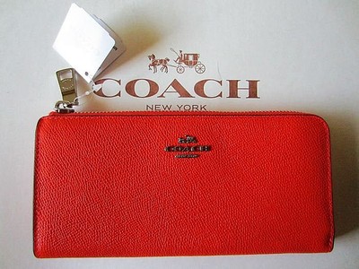coach wallets coral