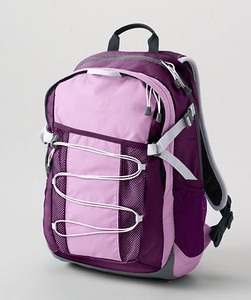 Land's End New Girls Purple Featherlight Medium Backpack School Bag