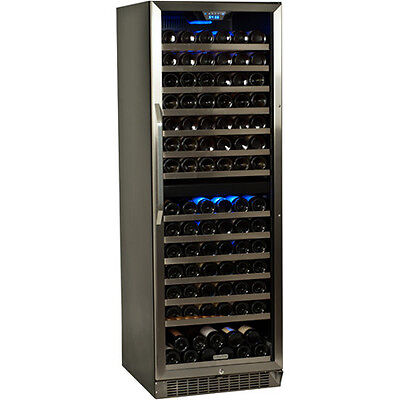 Large 155 Bottle Built-In Wine Cooler, Dual ...