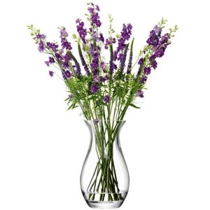 LSA Vase Grand Bouquet De Fleurs 32cm Transparent