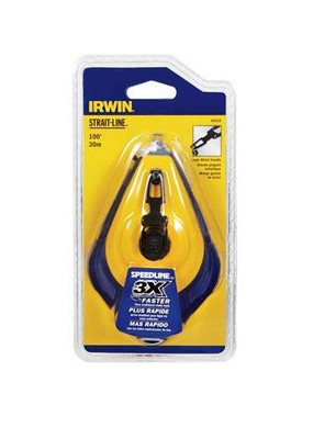 IRWIN STRAIT-LINE SPEED-LINE CHALK REEL, 100' NEW