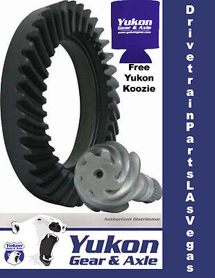 Yukon Ring & Pinion gear set for Ford 7.5" in a 4.56 ratio